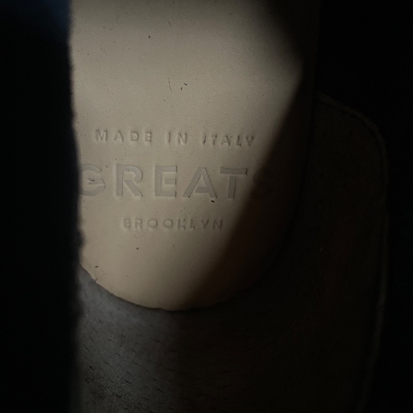 GREATS Blue Suede shoes